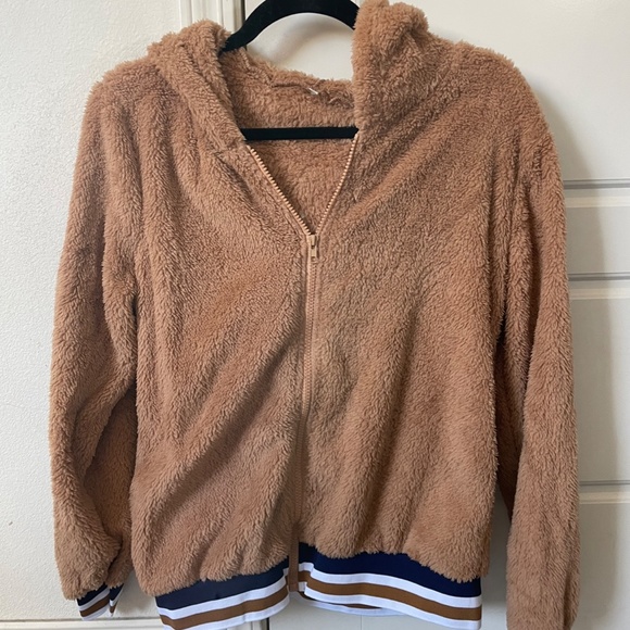 BellanBlue Jackets & Blazers - Brown hoodie teddy jacket coat Comfy